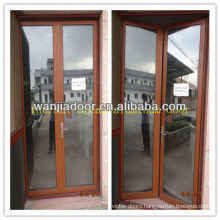 exterior door/metal double doors exterior/tempered glass door